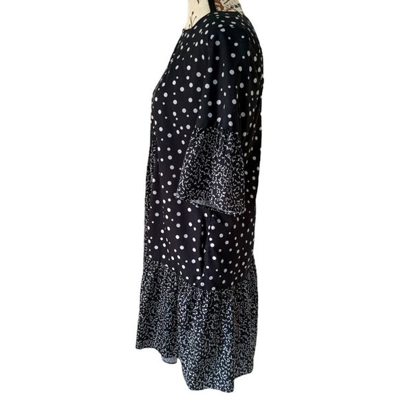 EUC CAARA Millazo Asymmetric Hem Mini Dress - Size Small - Picture 6 of 10